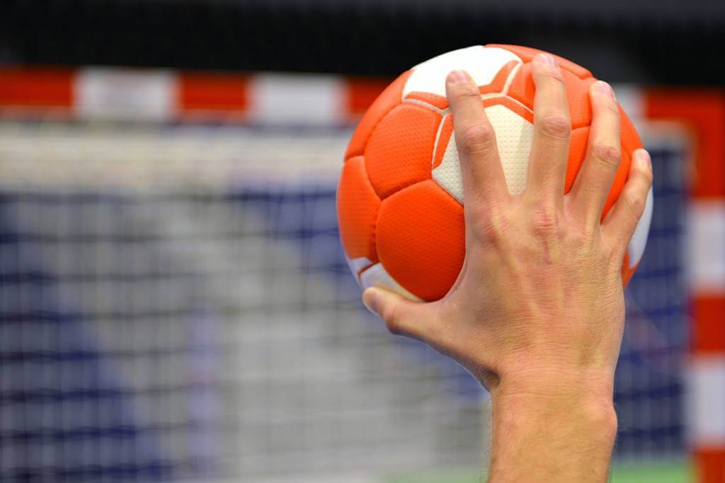 Handball game at Sports Halls