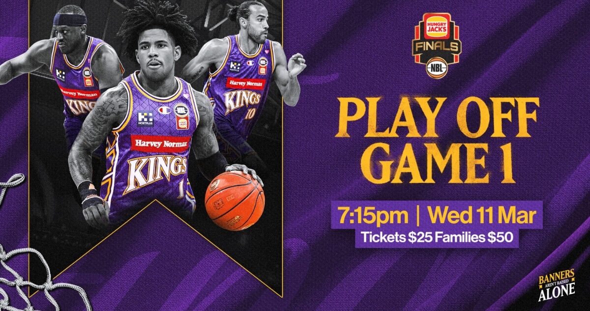 Sydney Kings Play Off Game 1