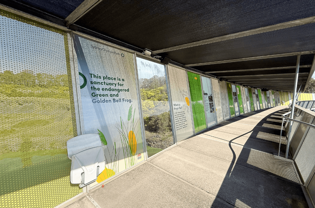 Brickpit Ring Walk educational panels 